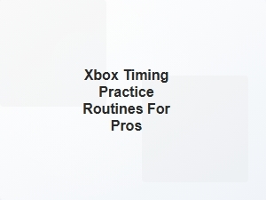 Xbox Combo Timing Drills for Pros